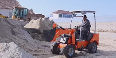 Электрический фронтальный погрузчик E10/15